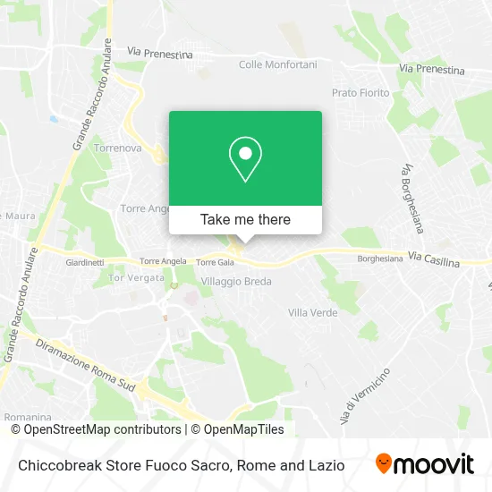 Chiccobreak Store Fuoco Sacro map