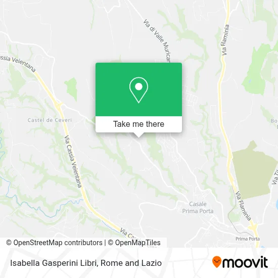 Isabella Gasperini Libri map