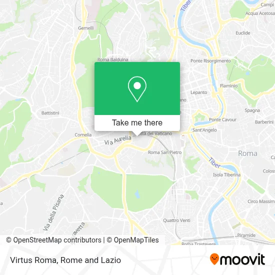 Virtus Roma map