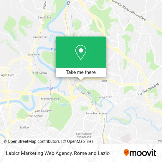 Labict Marketing Web Agency map