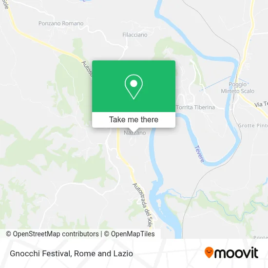 Gnocchi Festival map