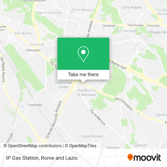 IP Gas Station map