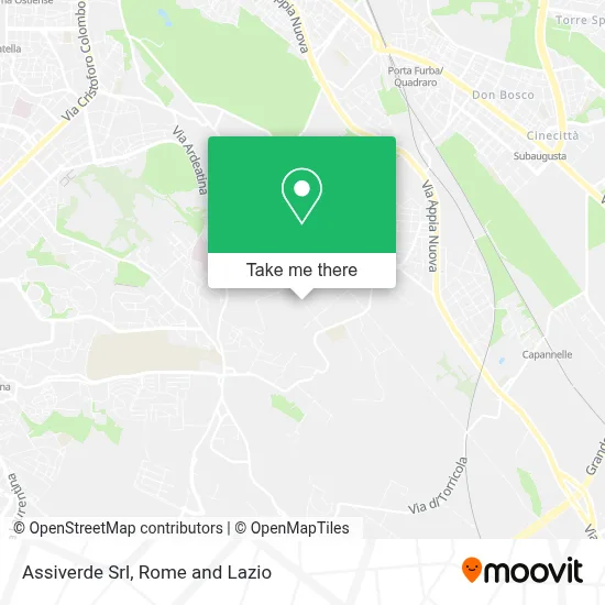 Assiverde Srl map