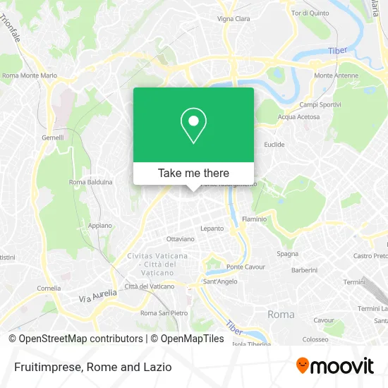 Fruitimprese map