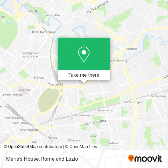 Maria's House map