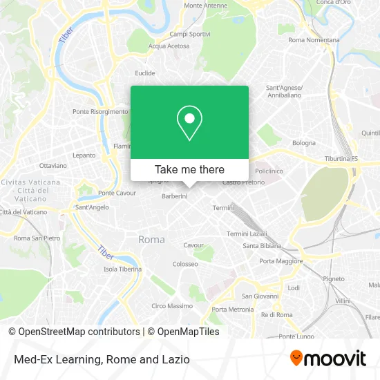 Med-Ex Learning map