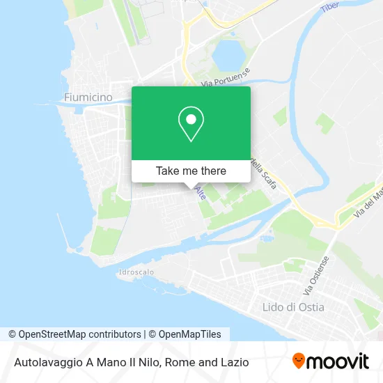 Autolavaggio A Mano Il Nilo map