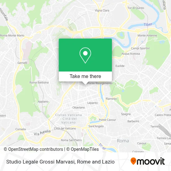 Studio Legale Grossi Marvasi map