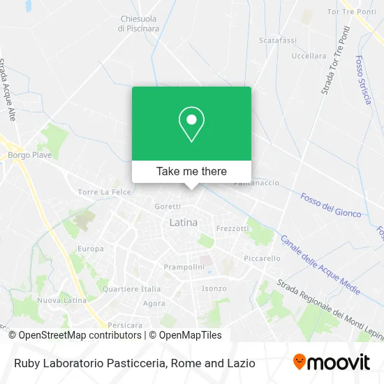 Ruby Laboratorio Pasticceria map