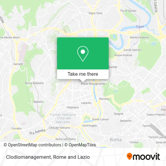Clodiomanagement map