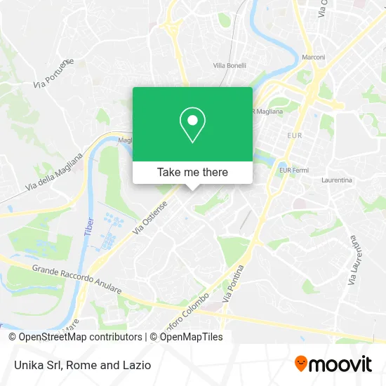 Unika Srl map