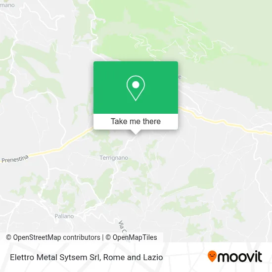 Elettro Metal Sytsem Srl map