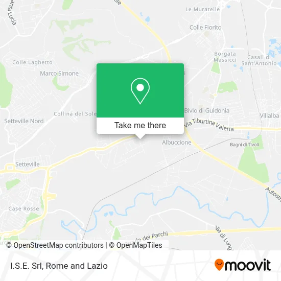 I.S.E. Srl map