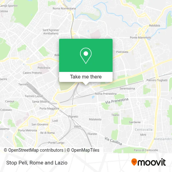 Stop Peli map