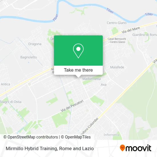 Mirmillo Hybrid Training map