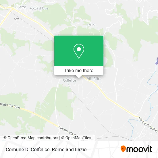 Comune Di Colfelice map
