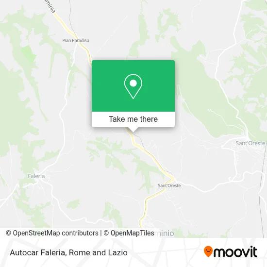 Autocar Faleria map