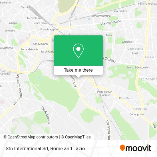 Stn International Srl map