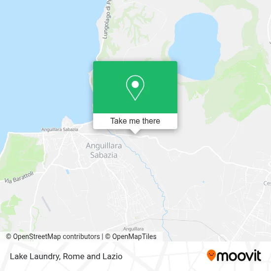 Lake Laundry map