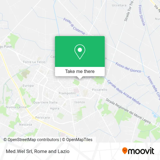 Med.Wel Srl map