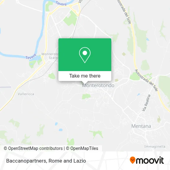 Baccanopartners map
