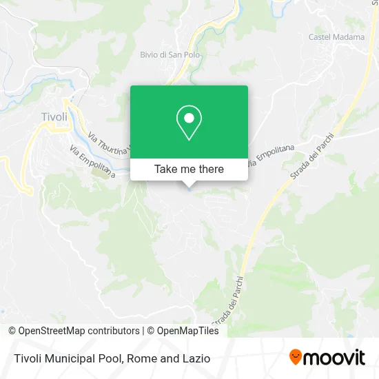 Tivoli Municipal Pool map