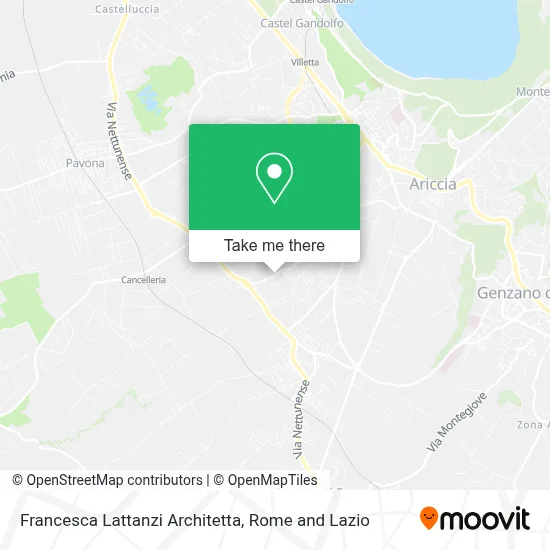 Francesca Lattanzi Architetta map