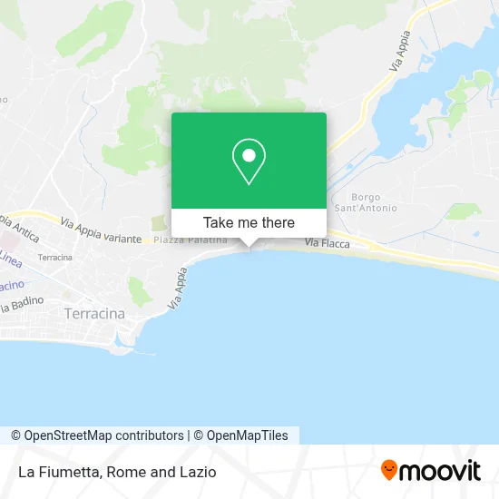 La Fiumetta map