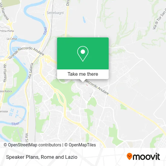 Speaker Plans map
