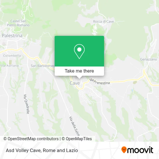 Asd Volley Cave map