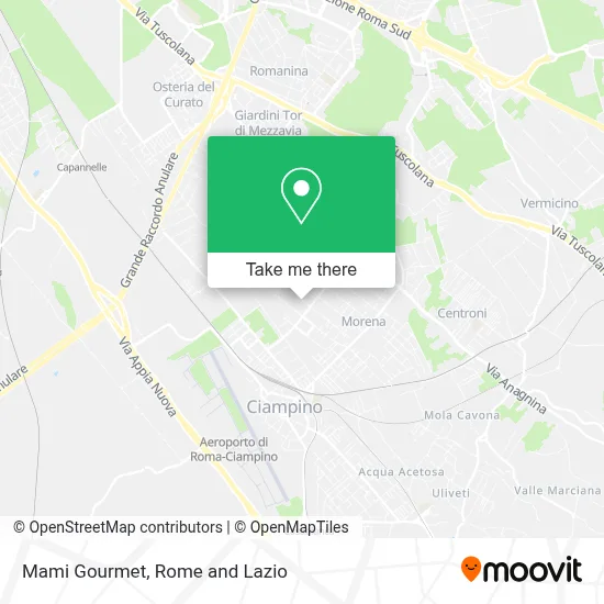 Mami Gourmet map