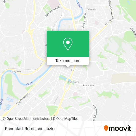 Randstad map