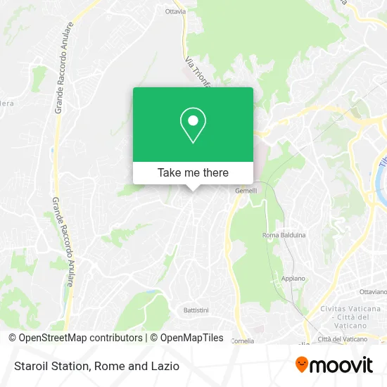 Staroil Station map