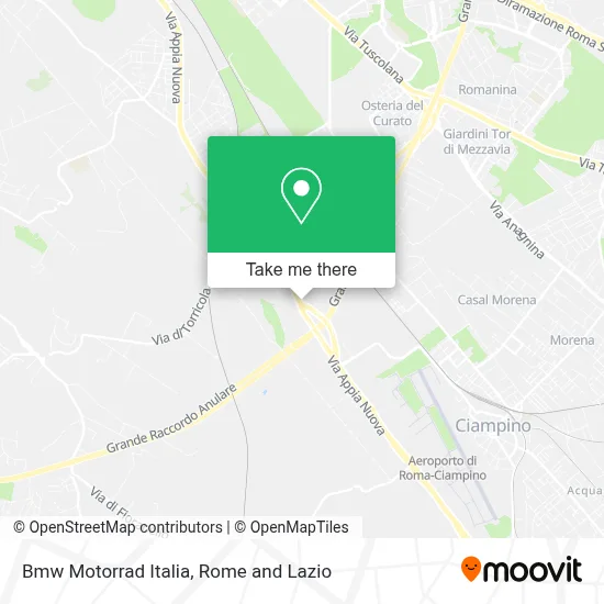Bmw Motorrad Italia map