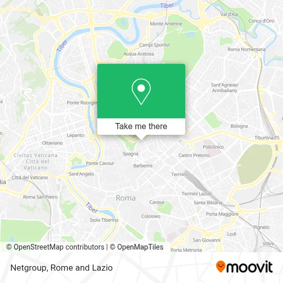 Netgroup map