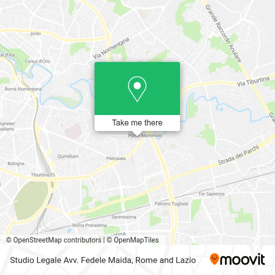 Studio Legale Avv. Fedele Maida map