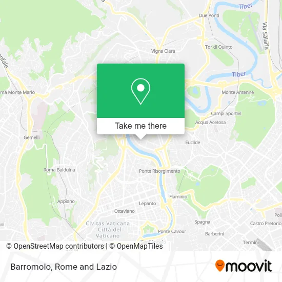 Barromolo map