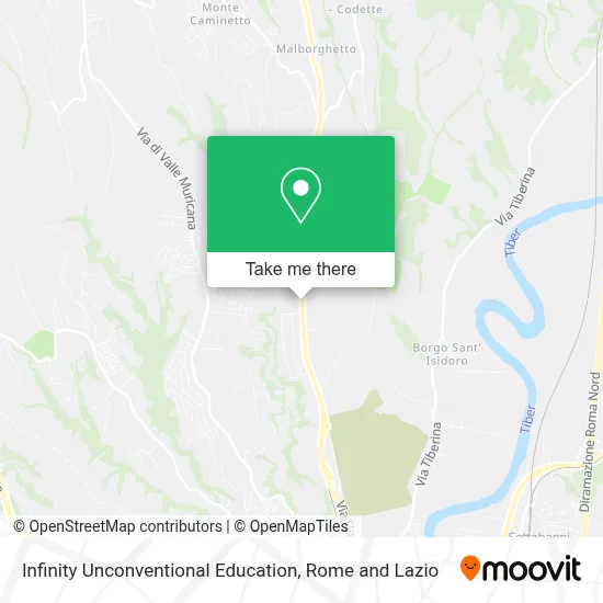 Infinity Unconventional Education map