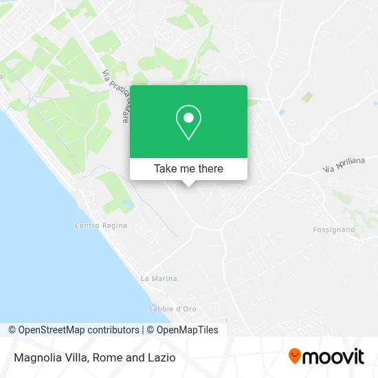 Magnolia Villa map