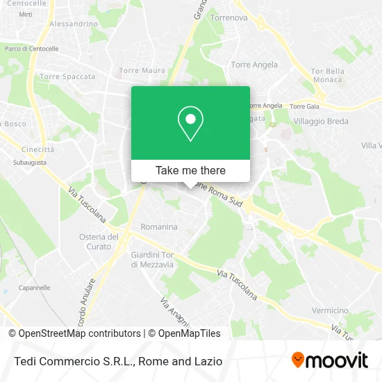 Tedi Commercio S.R.L. map