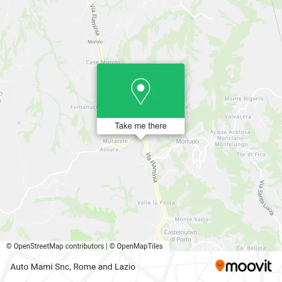 Auto Mami Snc map