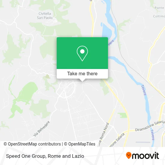 Speed One Group map
