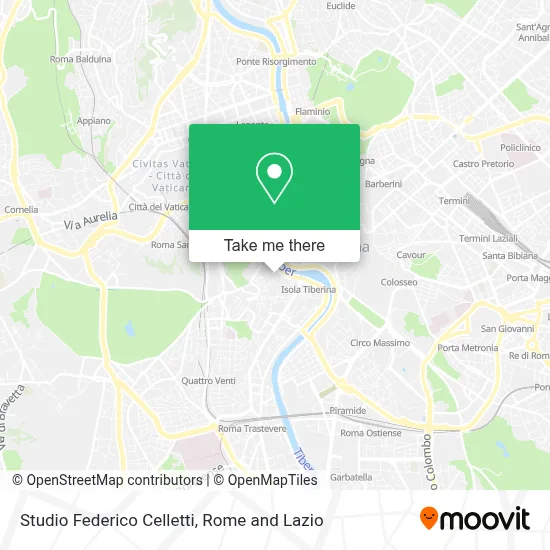Studio Federico Celletti map