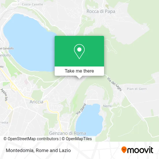 Montedomia map