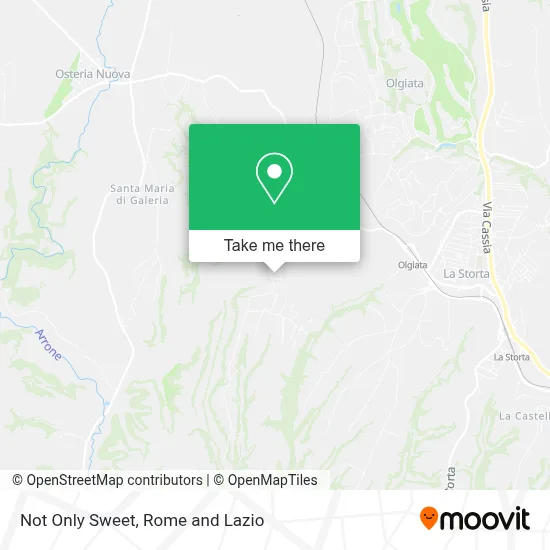 Not Only Sweet map