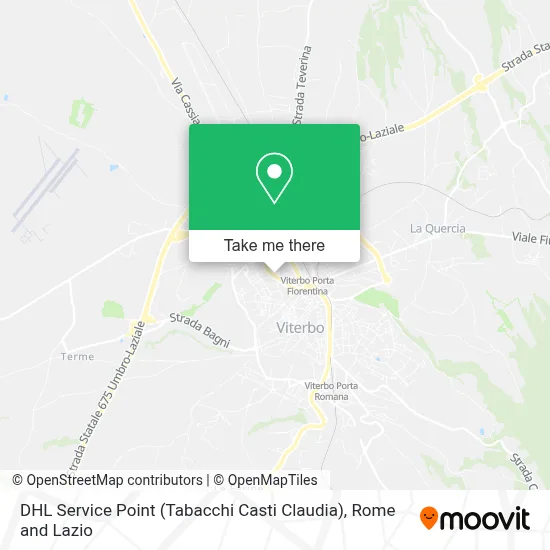 DHL Service Point (Tabacchi Casti Claudia) map