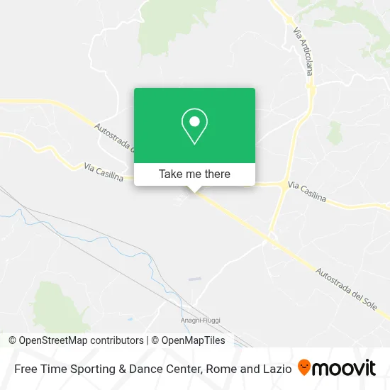 Free Time Sporting & Dance Center map