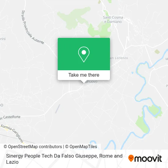 Sinergy People Tech Da Falso Giuseppe map
