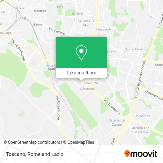 Toscano map