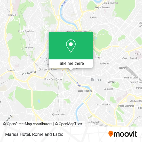 Marisa Hotel map